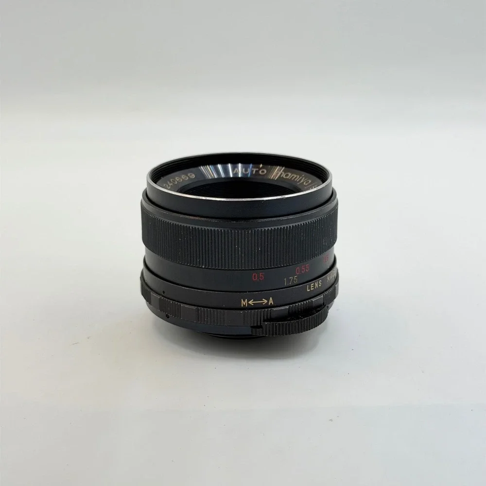 Auto Mamiya Sekor 50mm f2 M42 Screw Mount Lens Vintage Japan Debris + Fungud